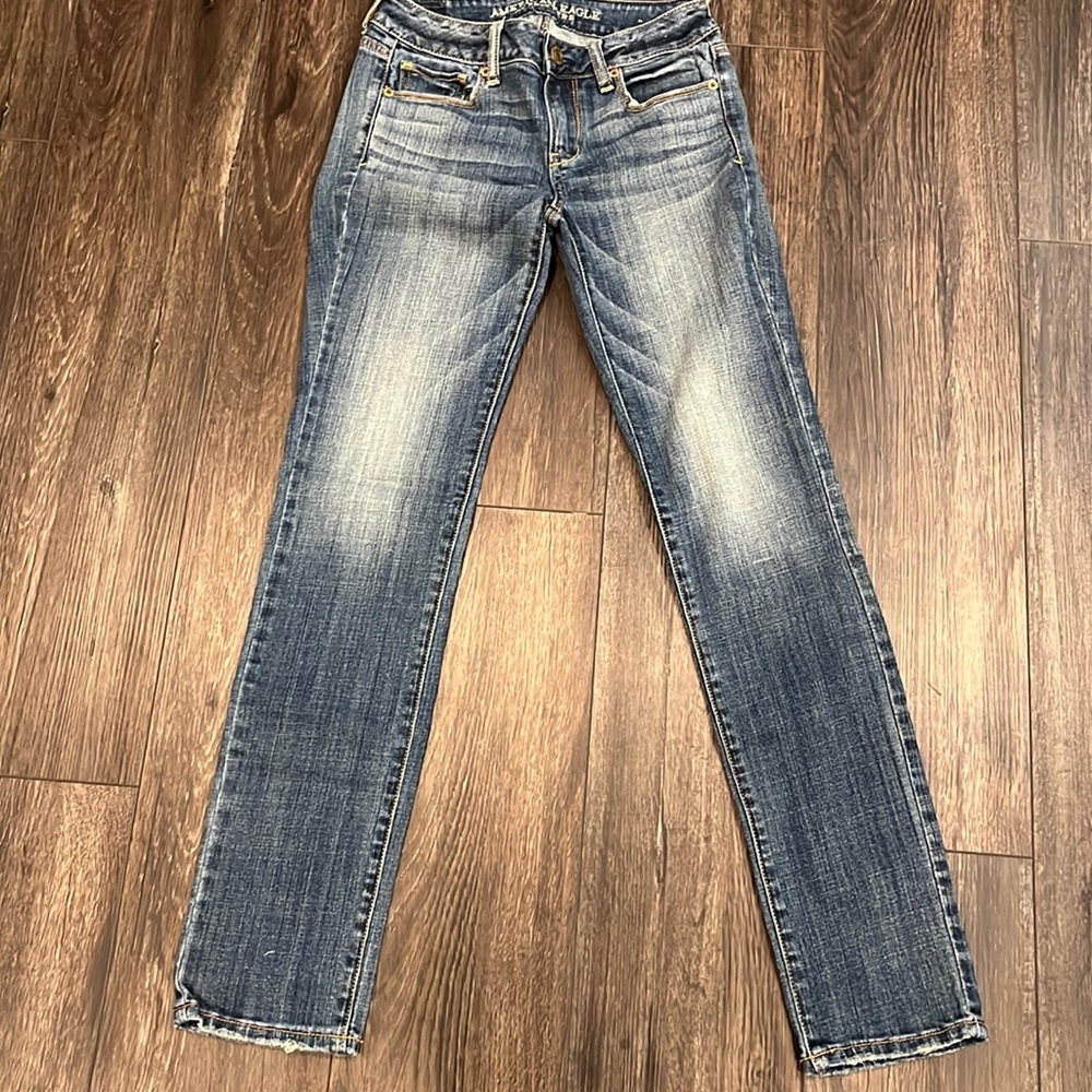 American Eagle jeans.
